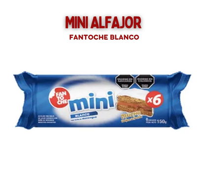 Mini Alfajor Fantoche Blanco