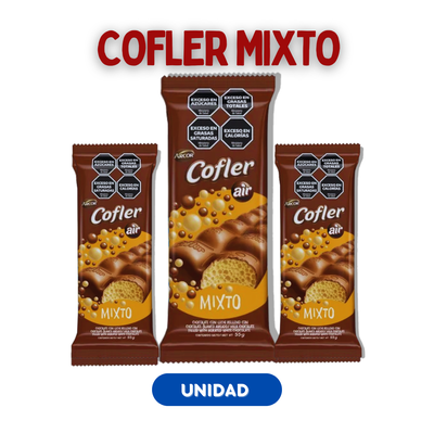 Chocolate Cofler mixto 55 gr 