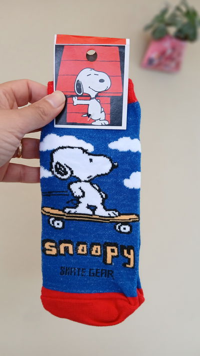 SOQUETES SNOOPY PATINETA
