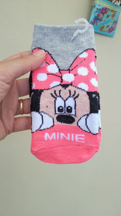 SOQUETES MINNIE FUCSIA