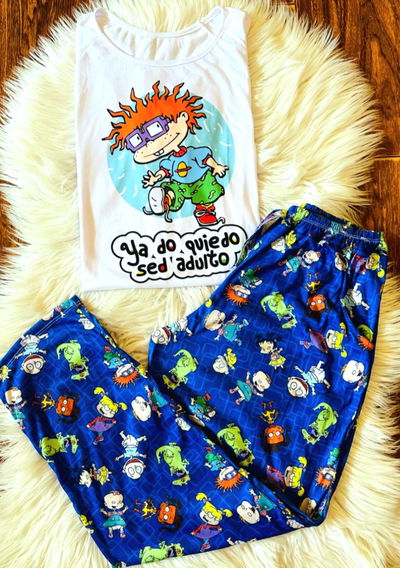 PIJAMA CARLITOS "YA DO QUIEDO SED ADULTO"