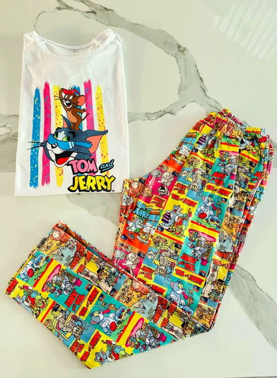PIJAMA TOM Y JERRY 