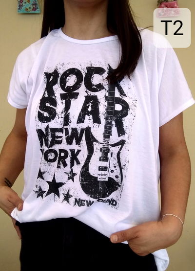REMERA ROCK STAR