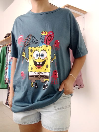 REMERÓN BOB ESPONJA AZUL PETRÓLEO 