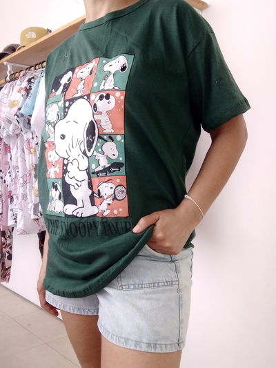 REMERÓN SNOOPY VERDE