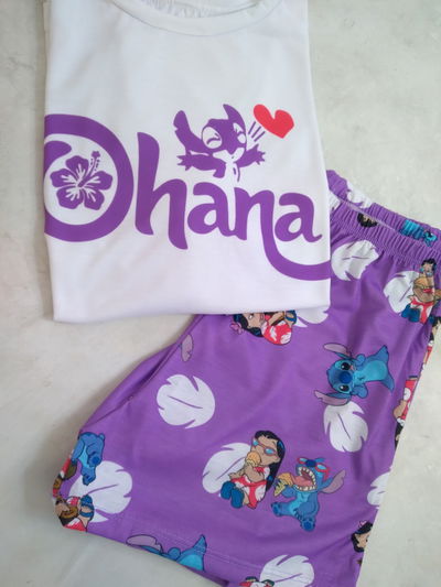 PIJAMA OHANA VIOLETA 