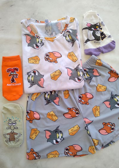 PIJAMA TOM Y JERRY 