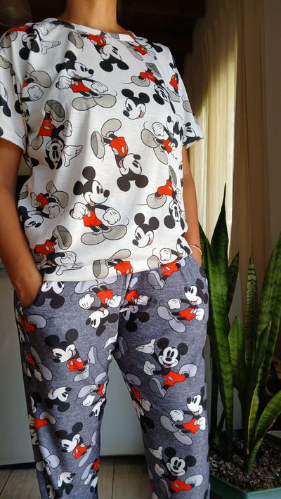 PIJAMA MICKEY REME BLANCA 