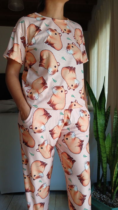 PIJAMA CAPIBARA 