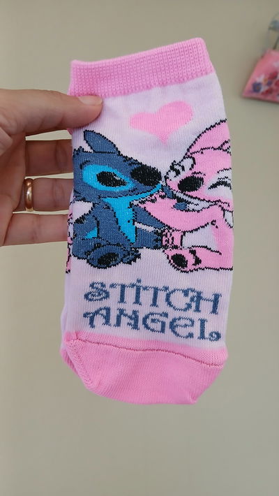 SOQUETES STITCH Y ANGEL 