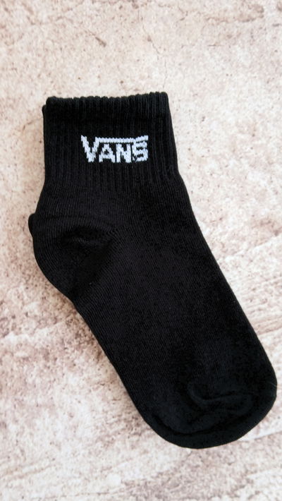 MEDIAS 1/4 NEGRAS VANS