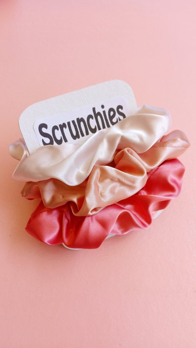 SCRUNCHIES X3
