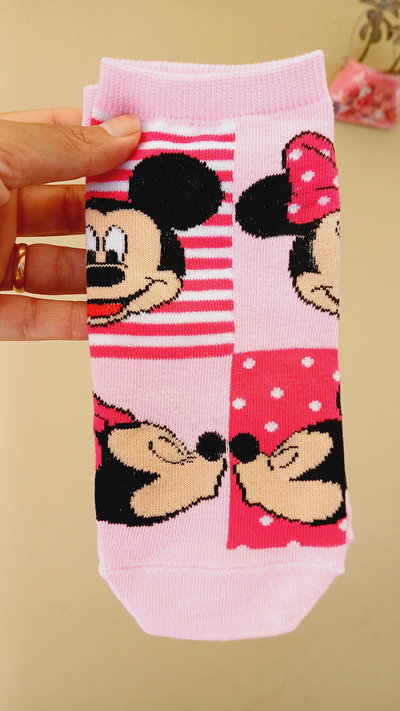 SOQUETES MINNIE/MICKEY