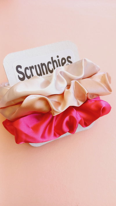 SCRUNCHIES X3