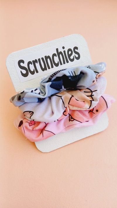 SCRUNCHIES X3
