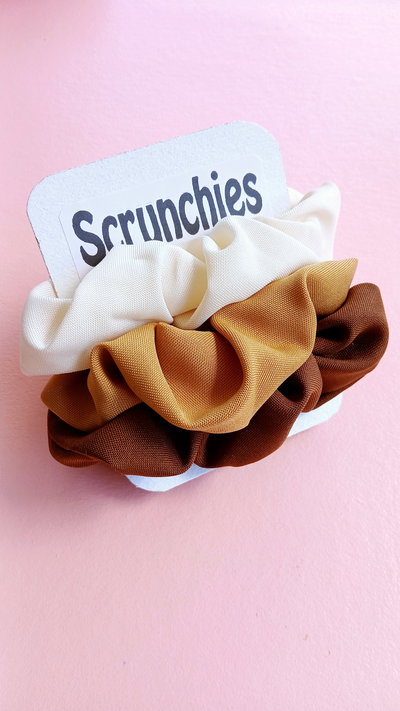 SCRUNCHIES X3