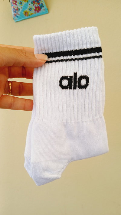 MEDIAS 3/4 ALO BLANCAS