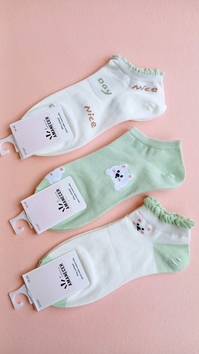 PACK X3 SOQUETES AMANECER 