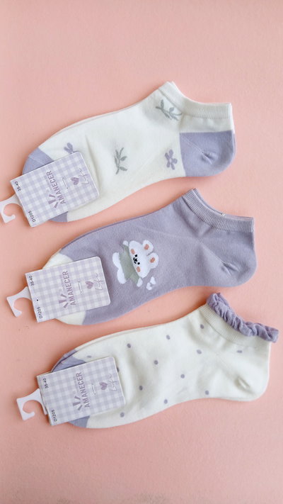 PACK X3 SOQUETES AMANECER 