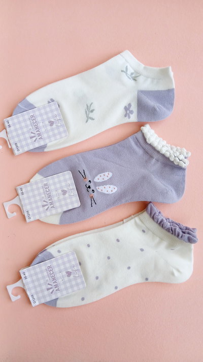 PACK X3 SOQUETES AMANECER 