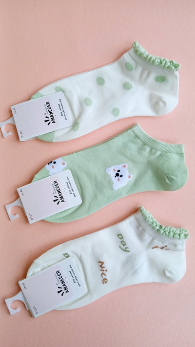 PACK X3 SOQUETES AMANECER 