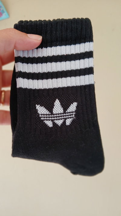 MEDIAS ADIDAS NEGRAS