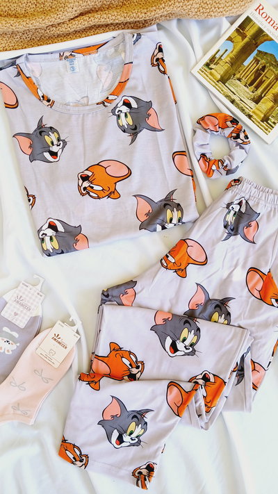 PIJAMA TOM Y JERRY