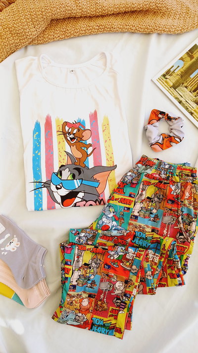 PIJAMA TOM Y JERRY 