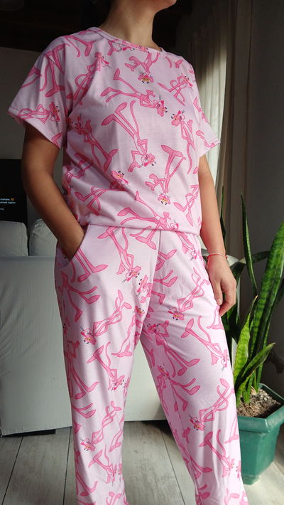 PIJAMA PANTERA ROSA 