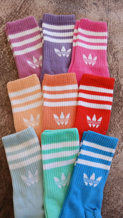 MEDIAS ADIDAS CLÁSICAS COLORES