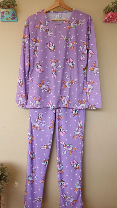 PIJAMA DAISY MANGAS LARGAS