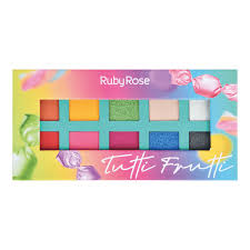 Paleta de sombras tutti frutti ruby rose