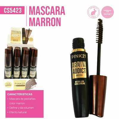 Mascara de pestañas marron pink 21