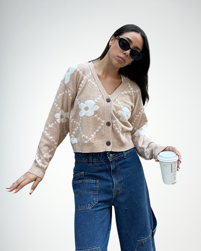 Cardigan corto Bremer Doble
