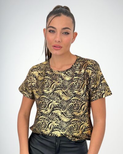 Remera Estampada M/corta Tauro