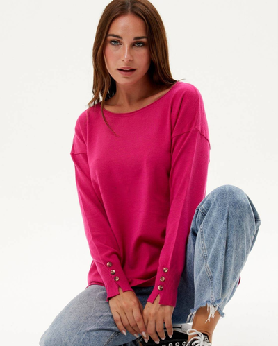 Sweater De Bremer Con Botones En Puño 