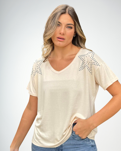 Remera M/corta Gretel