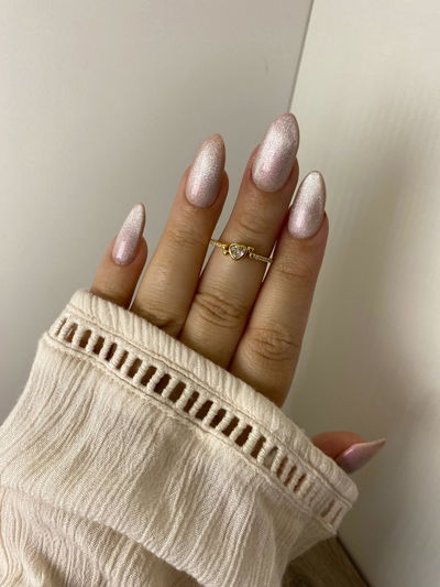 Anillo Corazón strass AD
