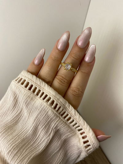 Anillo strass XXL AD