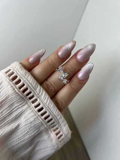 Anillo moños strass AB