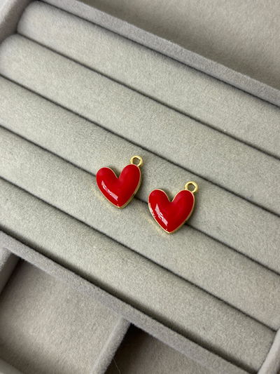 DIJE CORAZÓN ROJO