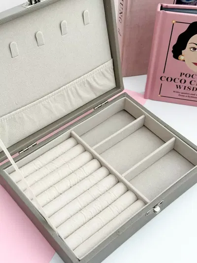 Organizador de joyas XXL GRIS