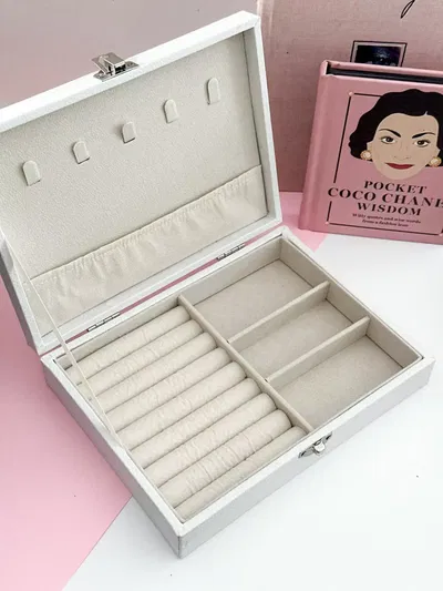 Organizador de joyas XXL BLANCO