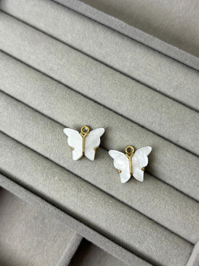 DIJE MARIPOSA BLANCA