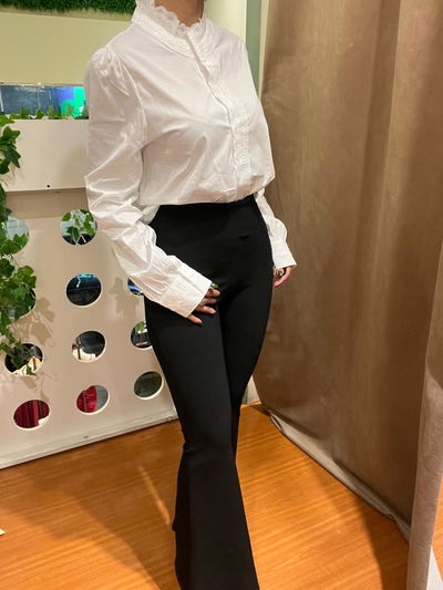 Pantalón crepe oxfort 