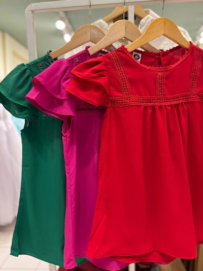 Blusa de seda italiana