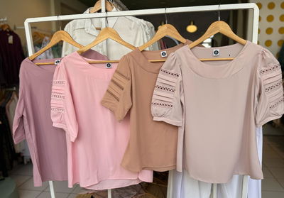 Blusa de seda italiana