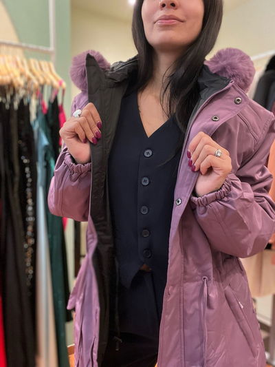 Parka reversible 