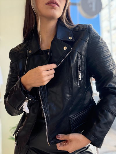 Campera eco cuero cod39903 