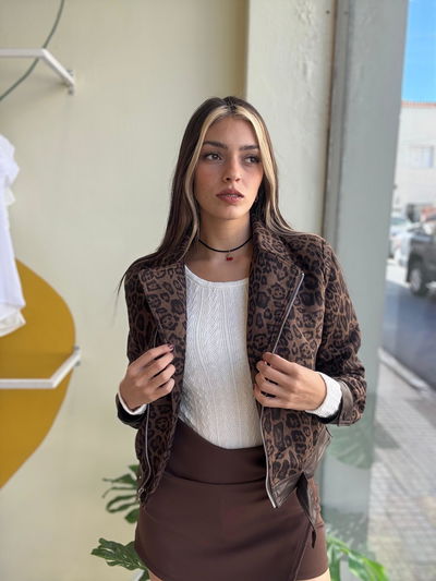 Campera Animal Print 